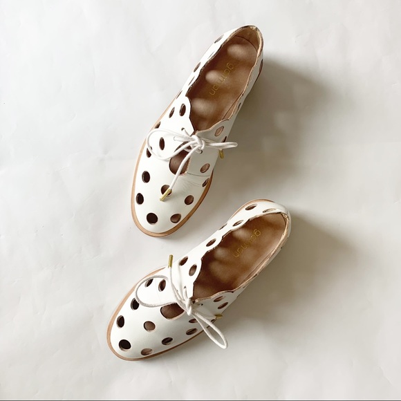 GORMAN Punch Brogue in White 37 - Picture 3 of 14